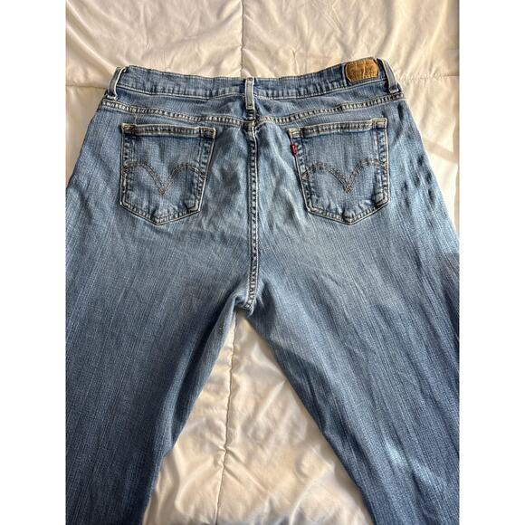 Levi’s 550 Relaxed Boot Cut Jeans Men’s 34x29 Light Wash Denim USA Made - Picture 6 of 7